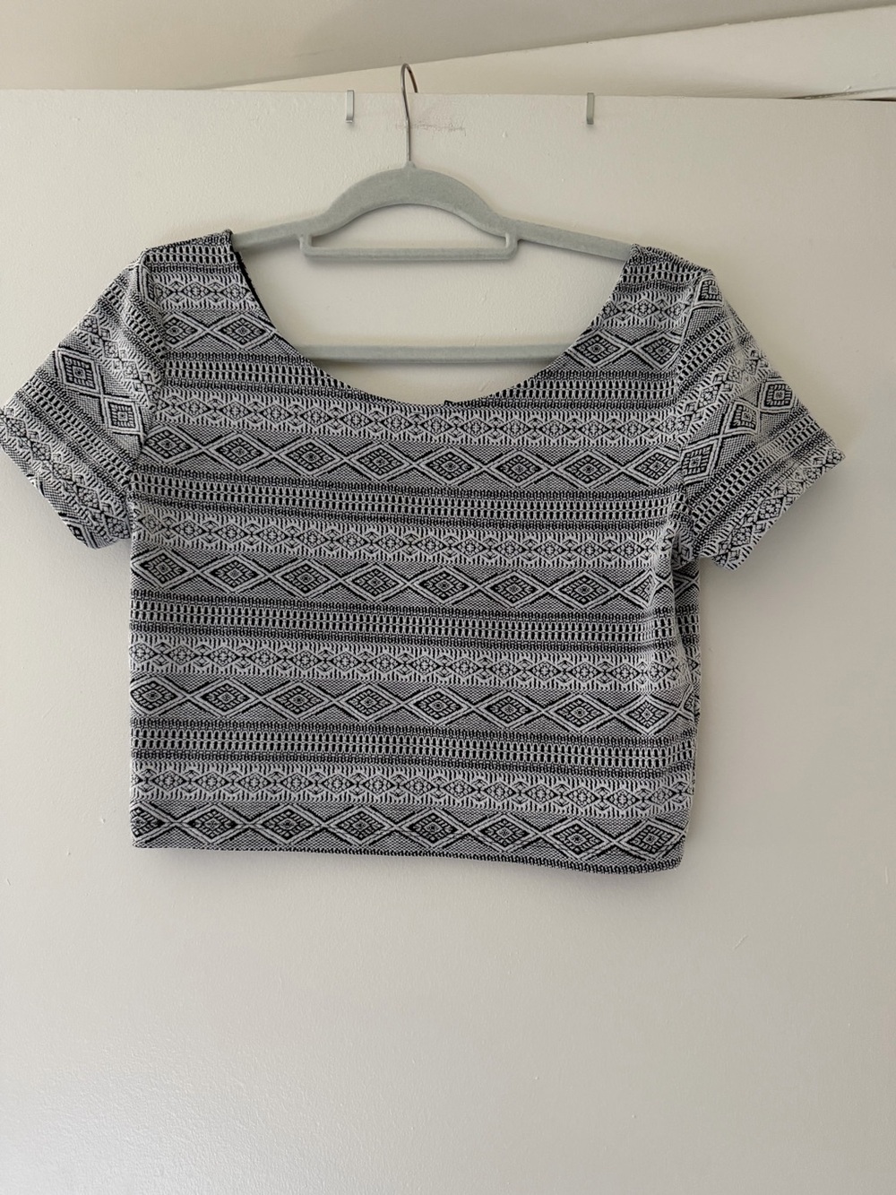 H&M Tribal Crop Top